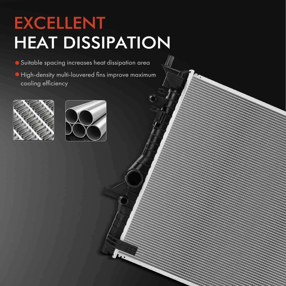 1x Radiador para Jaguar XF 2012-2015 XFR 2010-2015 XFR-S 2014-2015 XJ XJR XJR575 Foto 4 de 4