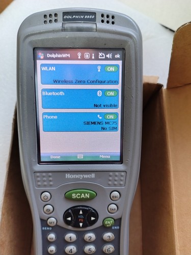 Honeywell Dolphin 9900 9900EWP-6311G0 GSM inc. caricabatt da auto. fattura - Foto 4 di 8