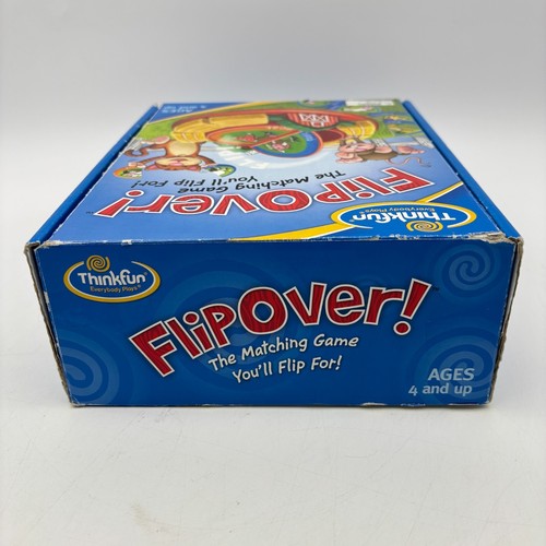 Flipover Juego a Juego COMPLETO Thinkfun 2009 Preescolar Niños Animales Educativos - Imagen 8 de 9