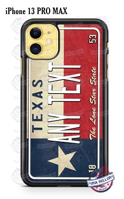 Texas State Distressed Flag Personalized Phone Case For iPhone 14 Samsung Google