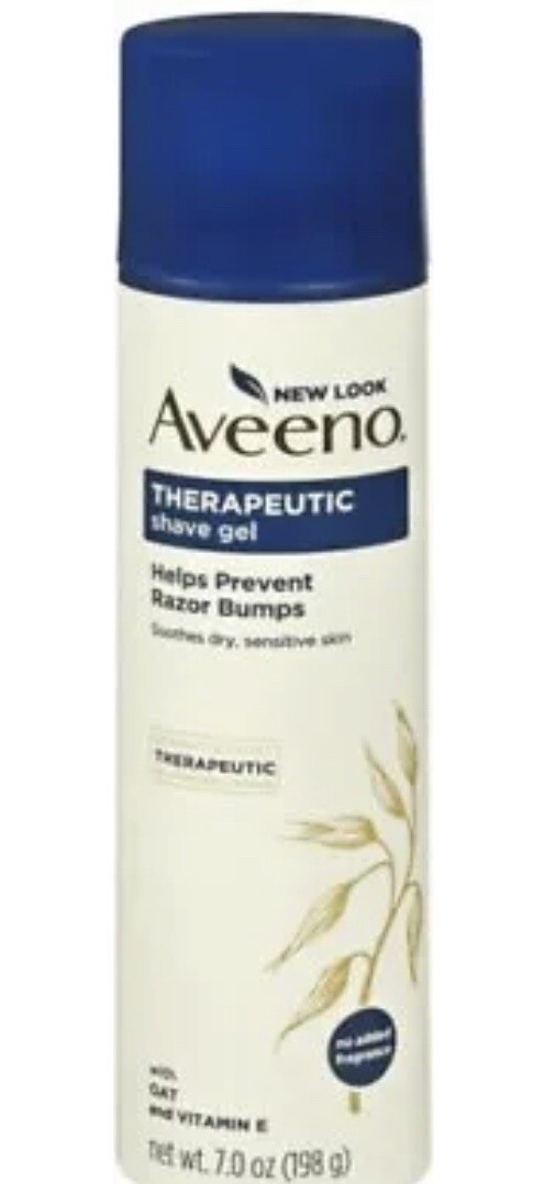 Aveeno Therapeutic Shave Gel Oatmeal and vitamin E /7.0oz (1