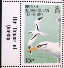 BRITISH INDIAN OCEAN TERRITORY 1990 SG90 15p. BIRDS -  MNH