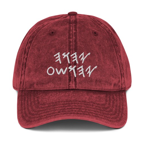 YHWH Yahshua Vintage Cotton Twill Cap Hat Hebrew Israelite Israel - 第 6/7 張圖片