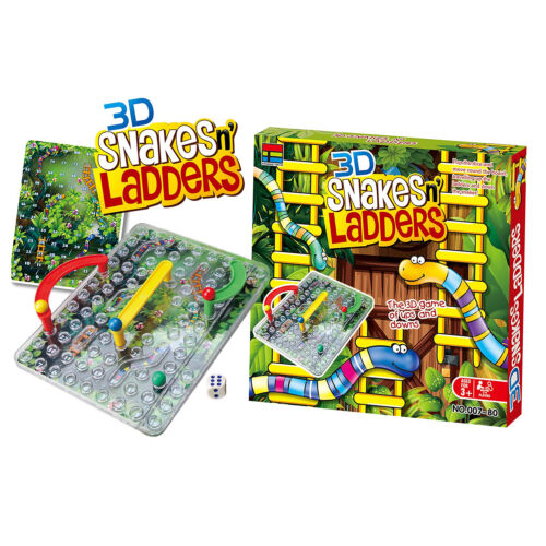 Snakes & Ladders Battleships Classic Board Games Gift Kids Family Traditional - Picture 5 of 24