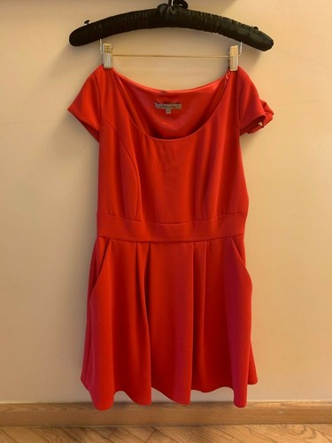 ORIGINALE BETTY Blue Elisabetta Franchi Vestito Rosso con Fiocco 44 si UK  12 | eBay