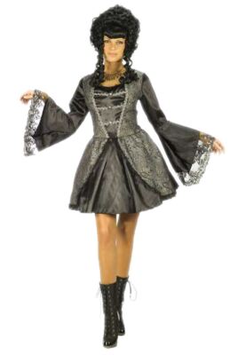 Vampira Womens Vampire Dress Adult Costume S M