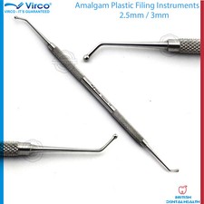 AMALGAM FILLING INSTRUMENT 1.9/2.5MM DENTAL GERMAN ST STEEL INSTRUMENT