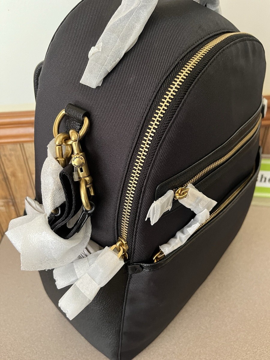 coach baby backpack - women's - pewter/boysenberry - diaper bags Coach Baby Diaper Bag Large Backpack in Boysenberry Nylon Leather 99290 for  sale online