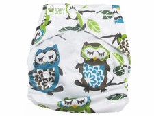 VBaby Fabric Waterproof Adjustable Reusable Cloth Diaper With 1 Cotton Insert