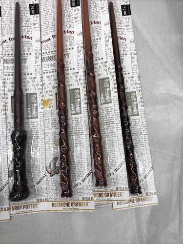 Harry Potter Hermione Granger Halloween Costume Brown Prop Wand Choose - Picture 5 of 12