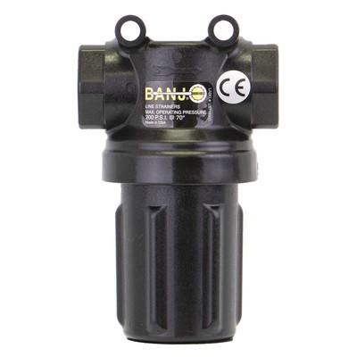 BANJO LSTM050-50 Inline Strainer,4 3/16'' H,297 micron 3DUE6