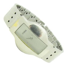 STORM AXOR Damen Armbanduhr Edelstahl Silber Kupfer Batterie neu rar S23