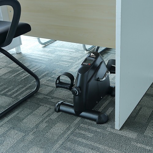 Mini Exercise Bike Under Desk bike Pedal Portable Foot Cycle with LCD Display - Picture 7 of 14