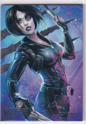 Fleer Ultra Marvel Wolverine 2022 No. 63 Domino