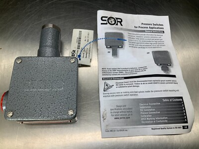 #ad SOR GN K2 N4 F1A Pressure Switch $45.00