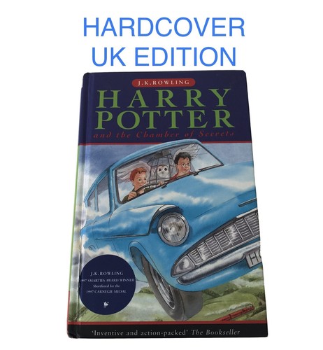 Harry Potter and the Chamber Of Secrets Hardcover 1st Edition 41st Print UK 90s