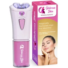 Glabrous Skin Epilator Hair Remover for Face - Look Glamorous with Glabroussk...