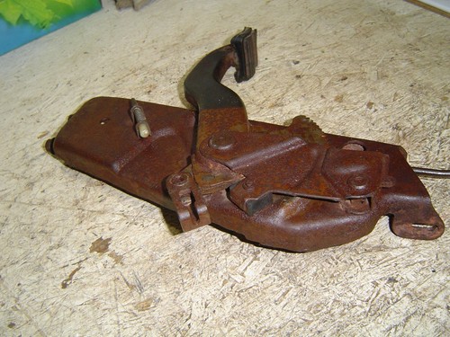 1967-1969 Chevy Camaro parking brake food pedal under dash assemble - Picture 3 of 4