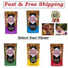 Dot's Pretzels Seasoned Pretzel Twists, Healthy Kids Snacks, 16oz, Select Flavor