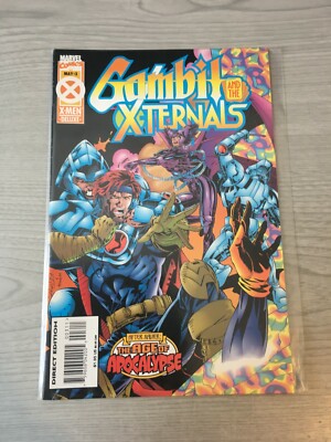 New Gambit and the Xternals Vol 1 # 3  May 1995 Marvel Comics X-Men X Men