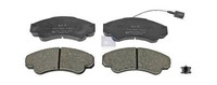 Scheibenbremsbelagsatz Ohne ZubehöR DT Spare Parts 12.93103 W:1645Mm S:183Mm H: