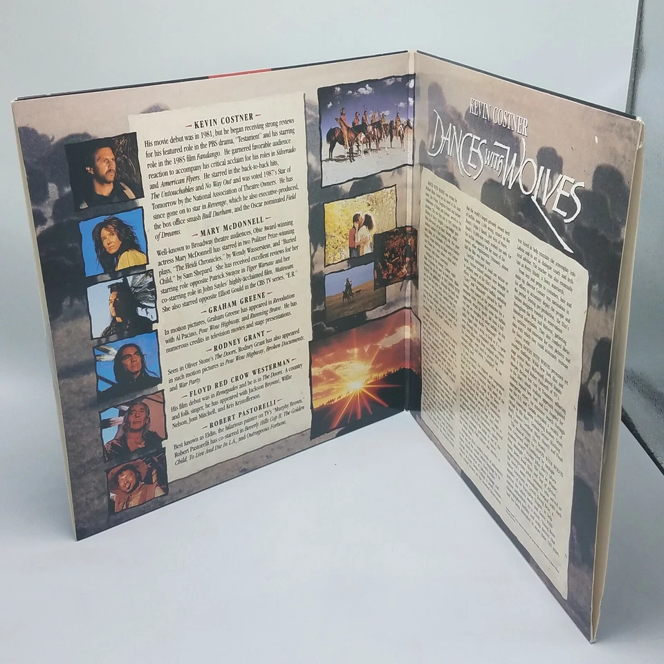 Dances with Wolves Film - Digital Laserdisc Double Disc Set Widescreen Edition - Image 3 of 4