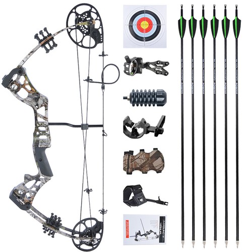 15-45lbs Youth Compound Bow Set Junior Kids Target Gift Archery Hunting Shooting - Picture 1 of 15