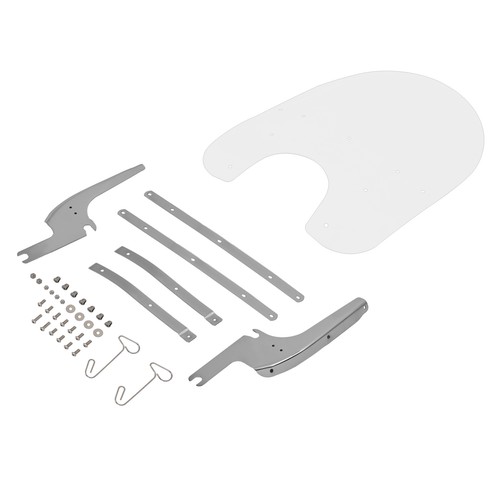 Detachable Windshield Windscreen For Harley Touring Road King CVO FLHR 1994-2024 - Picture 21 of 21