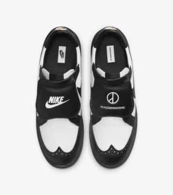 Nike x Peaceminusone Kwondo1 Black and White GD Shoes DH2482