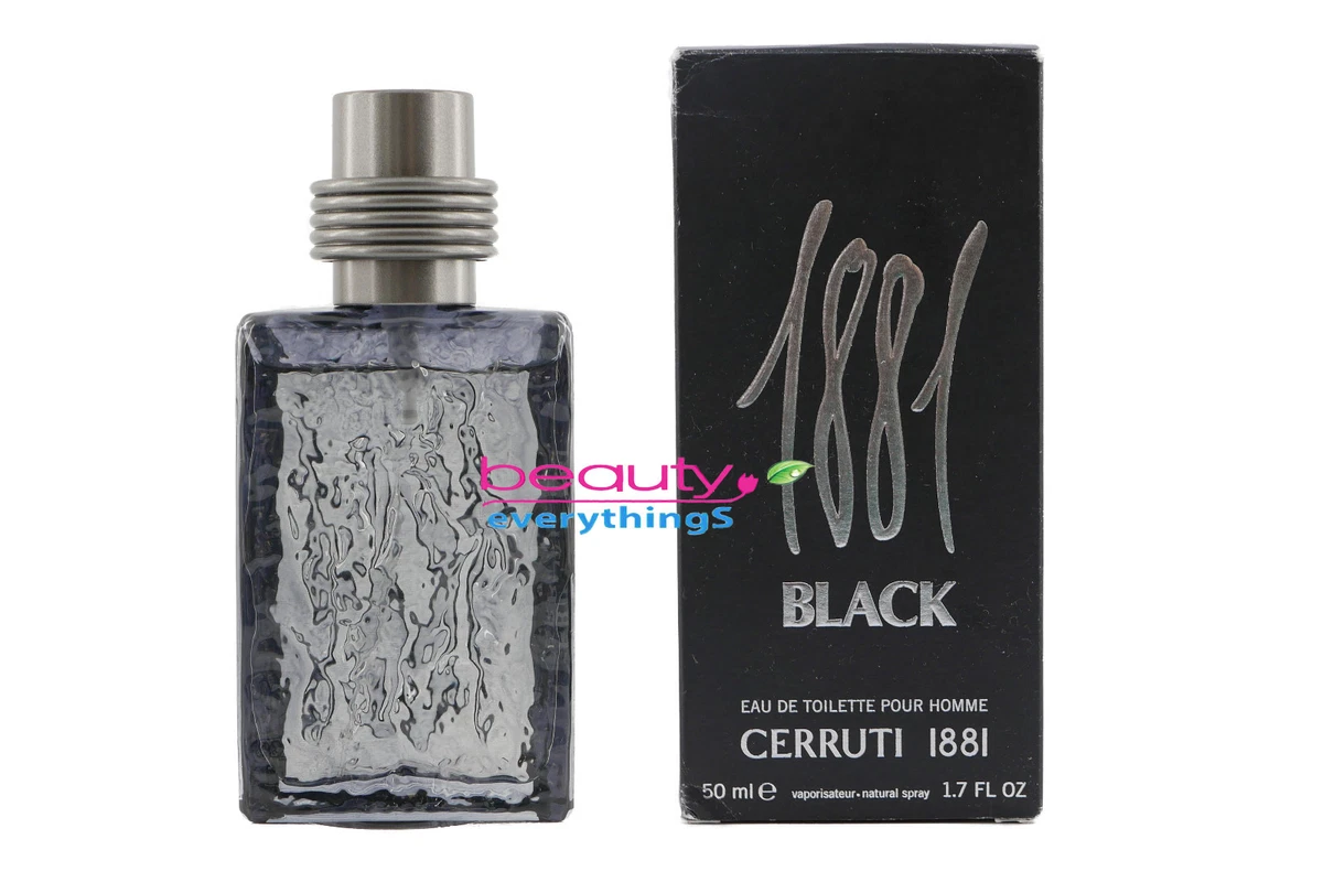 1881 Black by Cerruti 1881 1.7oz 50ml EDT Spray In Original Retail Box For Men