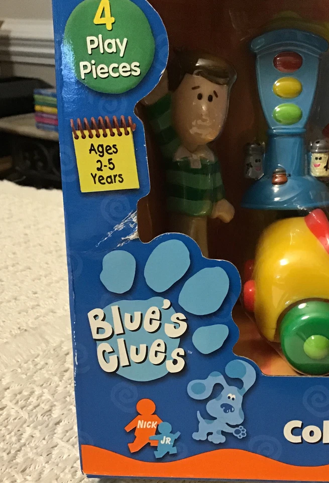 Fisher Price Blue's Clues Juego CARRERA COLECCIONABLE - NUEVO EN CAJA SELLADA ¡¡Raro!!! Foto 4 de 4