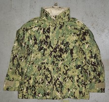 US Navy NWU Type III Green Digital Camo Gore Tex Parka Small Extra Short SXS