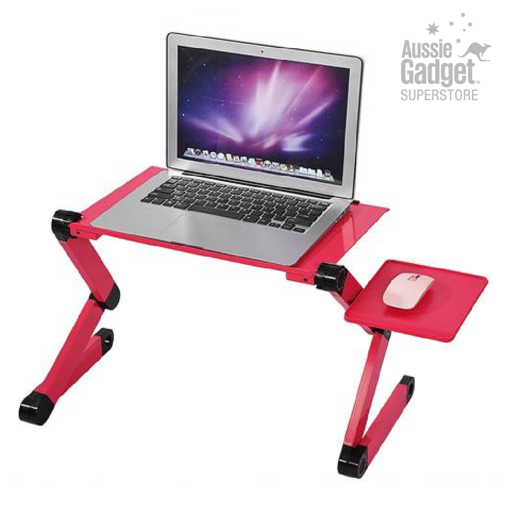 360° Adjustable Laptop Stand for Desks Fits Up to 17" Screens
