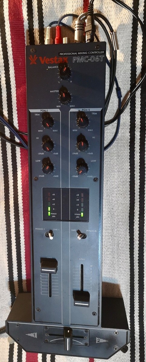 Vestax PMC-06T DJ Mixer Mixing Controller Professional | eBay UK