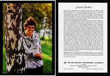 Frank Schöbel - bardzo dobry stan, 1974 Musikverlag "VEB Musik der Zeit" 15x21