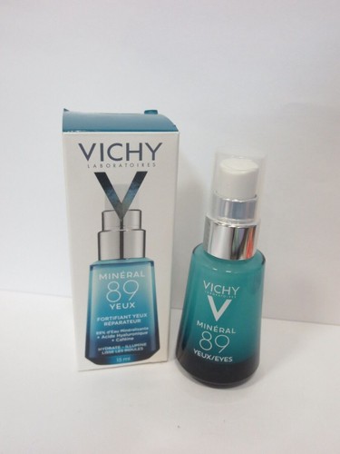 VICHY MINERAL 89 EYES REPAIRING EYE FORTIFIER 0.51 OZ NWB