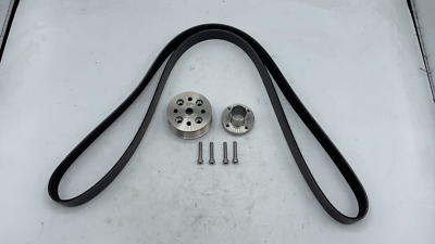 Poulie de compresseur de tuning 15% Roue de tuning pour R52 R53 X-Parts High Performance avec bougies et courroies trapézoïdales correspondantes 20-25CV et environ 30NM 1099266