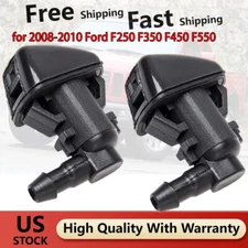 Super Duty Windshield Washer Jet Nozzles for 2008-2010 Ford F250 F350 F450 F550