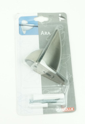 Dolle Ara Stainless Adjustable Floating Shelf Support Bracket 1/4'' - 1'' Thick