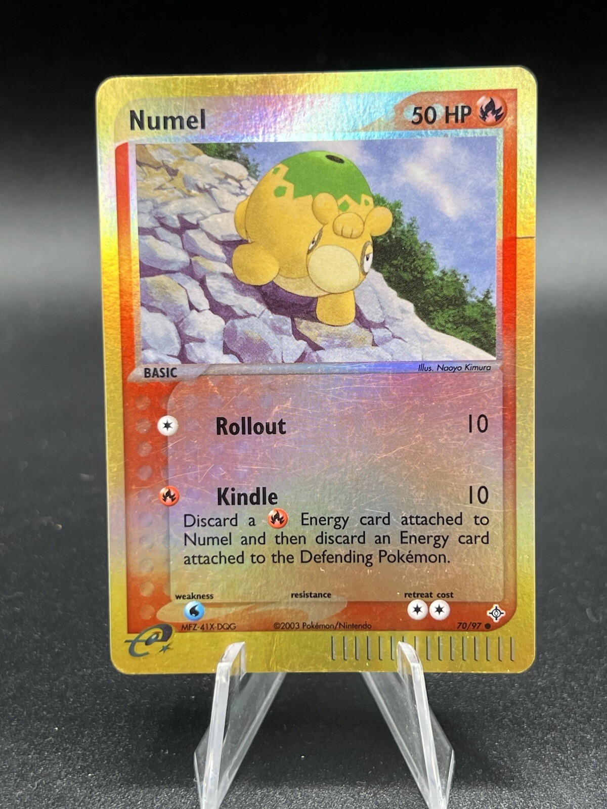 Numel 70/97 EX Dragon Reverse Holo 2003 Pokemon Card MP OG1