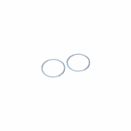 Inner Door Lock Down Bolt Ring Trim For Benz GLE GLS 2016-2019 Silver Aluminum - Picture 3 of 12