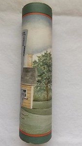 1 Roll Sunworthy 176216 C64370 Wallpaper Wall Border New 6-7/8 wide x 15 ft long
