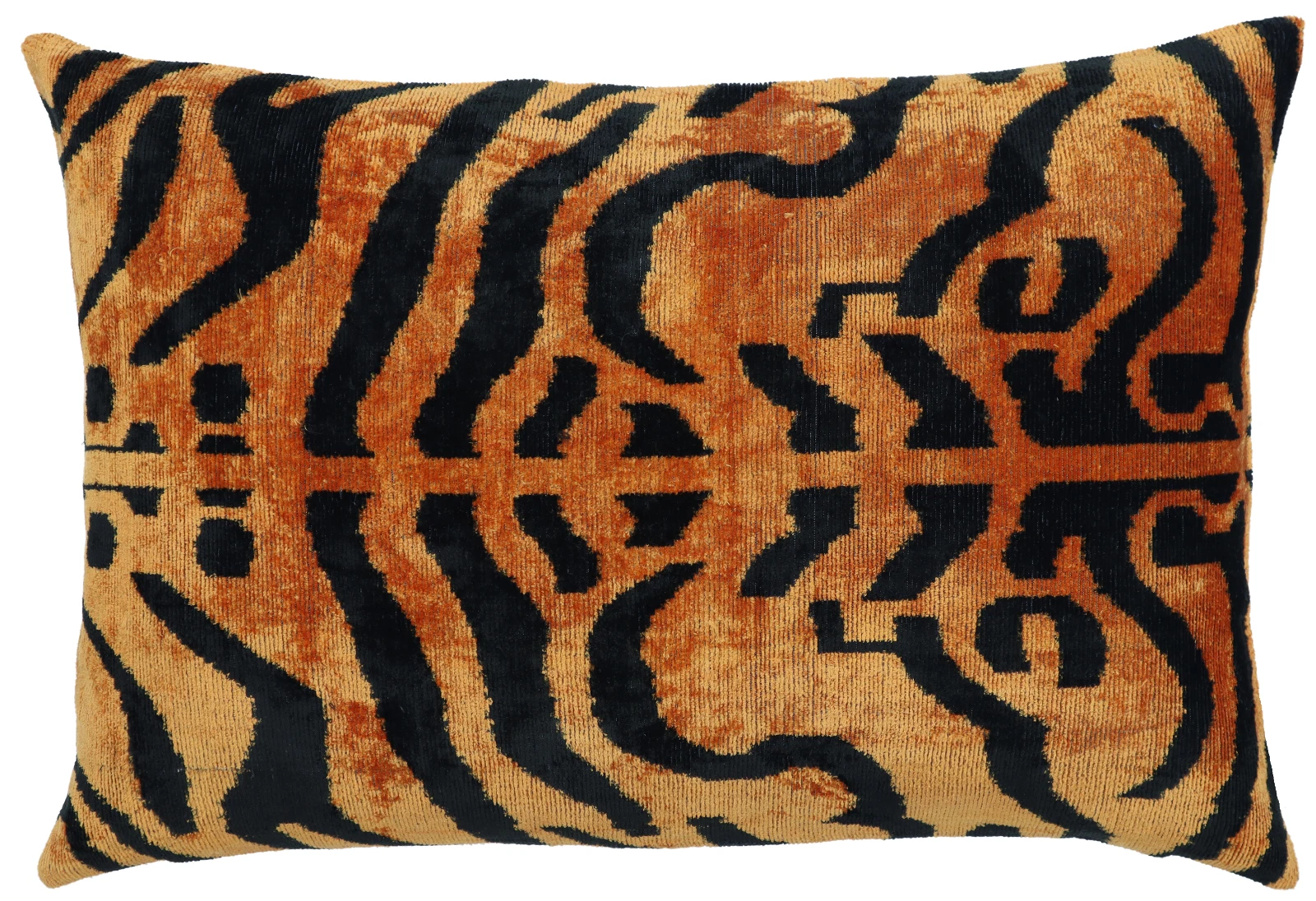 Handmade Velvet Feather Insert Geometric Throw Pillow 16 x 24 in (40 x 60 cm)
Opens in a new window 