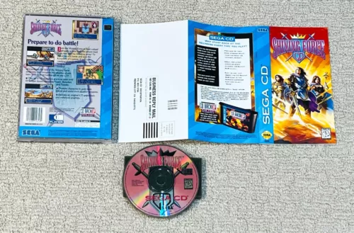 Shining Force CD + Registration **Minty** Complete Sega CD Game CIB - Authentic