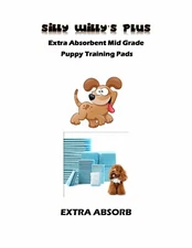 23x24" Extra Absorb Deluxe 4-Layer Puppy Dog 2x's Reusable Training Pads