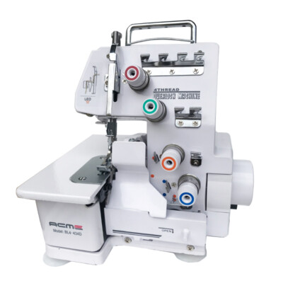 Three Threads and Four Threads Lockstitch Machine Small Thick Overlock Machine！
