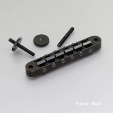Gotoh GE103B Nashville Tune-O-Matic Guitar Bridge Tunematic - BLACK