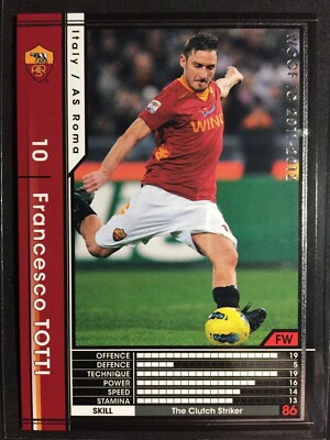 WCCF ロケテトッティ 2011-12 Panini SEGA WCCF # 192 Francesco Totti AS Roma black card