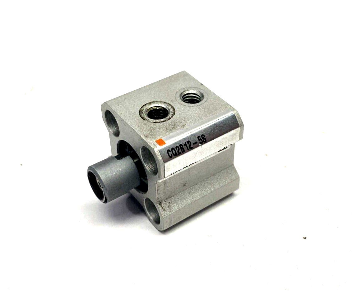 SMC CQ2B12-5S Compact Cylinder Single Acting Spring Return 12mm Bore 5mm Stroke