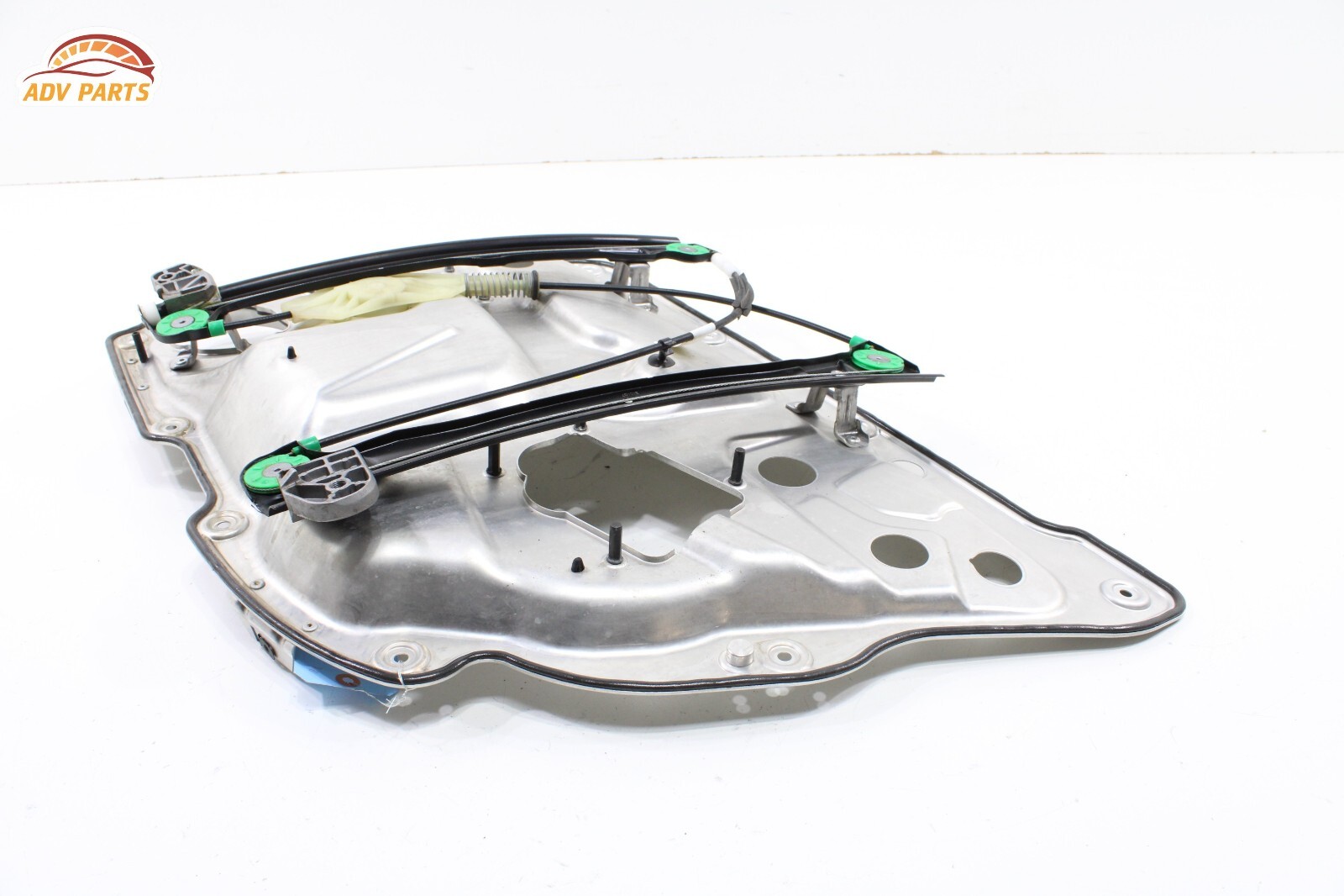 2006-12 BENTLEY CONTINENTAL REAR LEFT SIDE DOOR WINDOW REGULATOR & CARRIER OEM